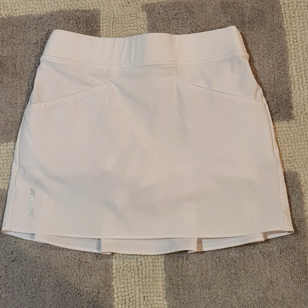 White Athletic Skort